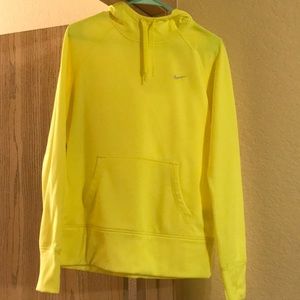 Neon Yellow Nike Hoodie
